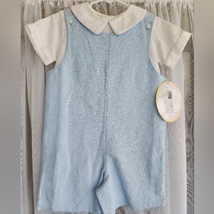 Little English shortall w shirt